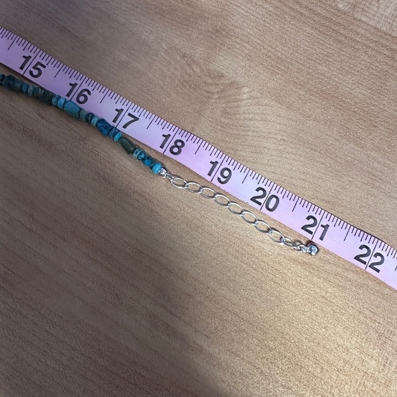 Turquoise small nugget bead necklace by Jay King - Picture 12 of 12